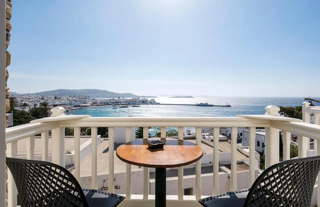 Yalos Hotel Sunset View Mykonos Town Private Rooms-1